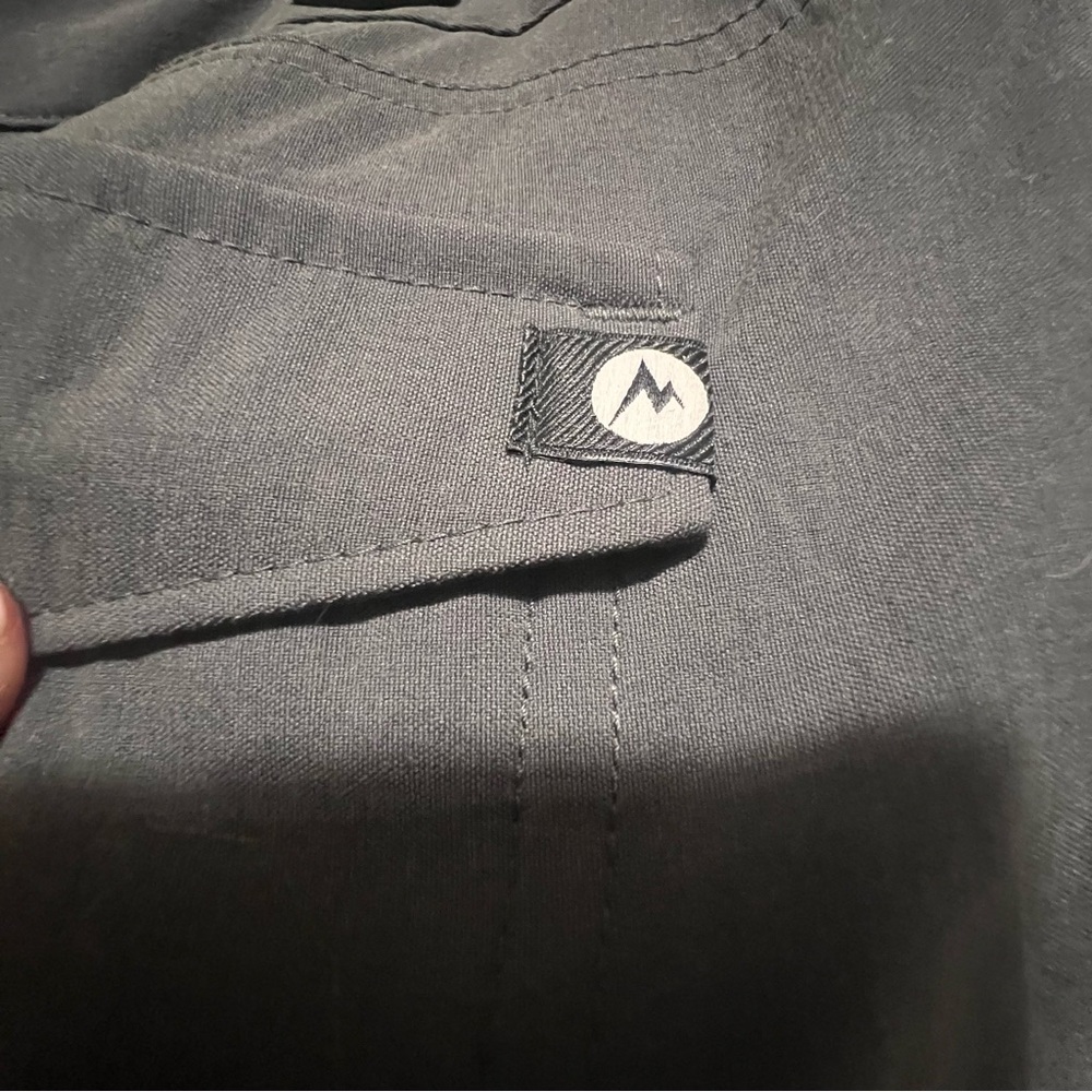 NEW Marmot Gray Raina Hiking Outdoor Rain Pants Spring Waterproof Activewear - Picture 15 of 16